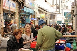 Mahane Yehuda Market in Jerusalem Photo: Sally Hunt