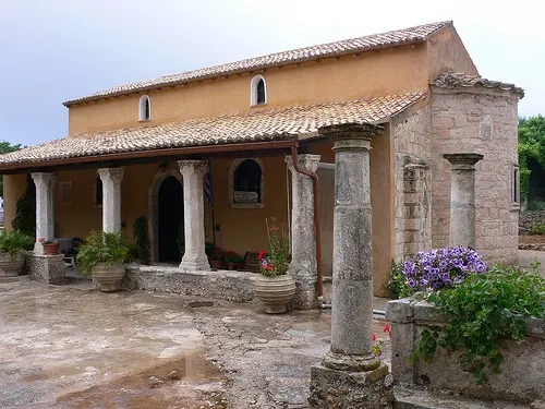 Driving in Zante - St Denis Monastery near Volimes Zante Photo: Heatheronhertravels.com