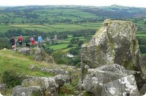 Walking on Dartmoor above Peter Tavy Photo: Heatheronhertravels.com