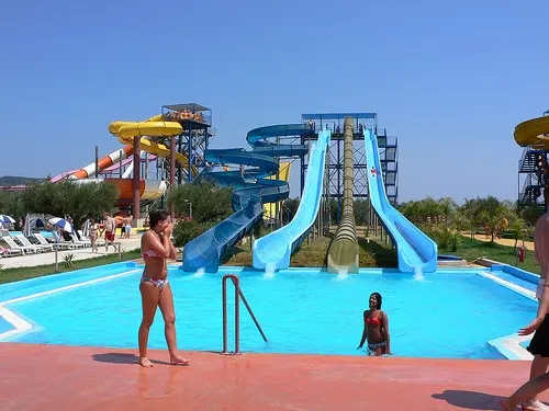 Car hire in Zante - Waterpark at Sarakinado on Zakynthos Photo: HEatheronhertravels.com