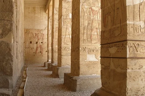 Great Osiris Temple at Abydos Photo by Argenberg on Flickr