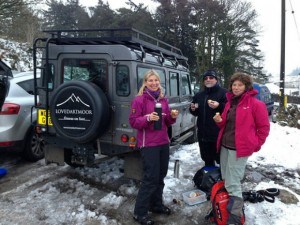 At the end of of our walk with Elaine from LoveDartmoor.com Photo: Heatheronhertravels.com