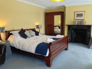 Houndstor bedroom at Prince Hall Hotel, Dartmoor, Devon Photo: Heatheronhertravels.com