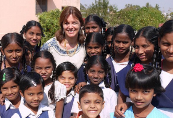 Charity visit to India