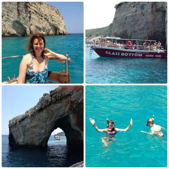 Boat trip to the Blue Caves on Zante Photo: Heatheronhertravels.com