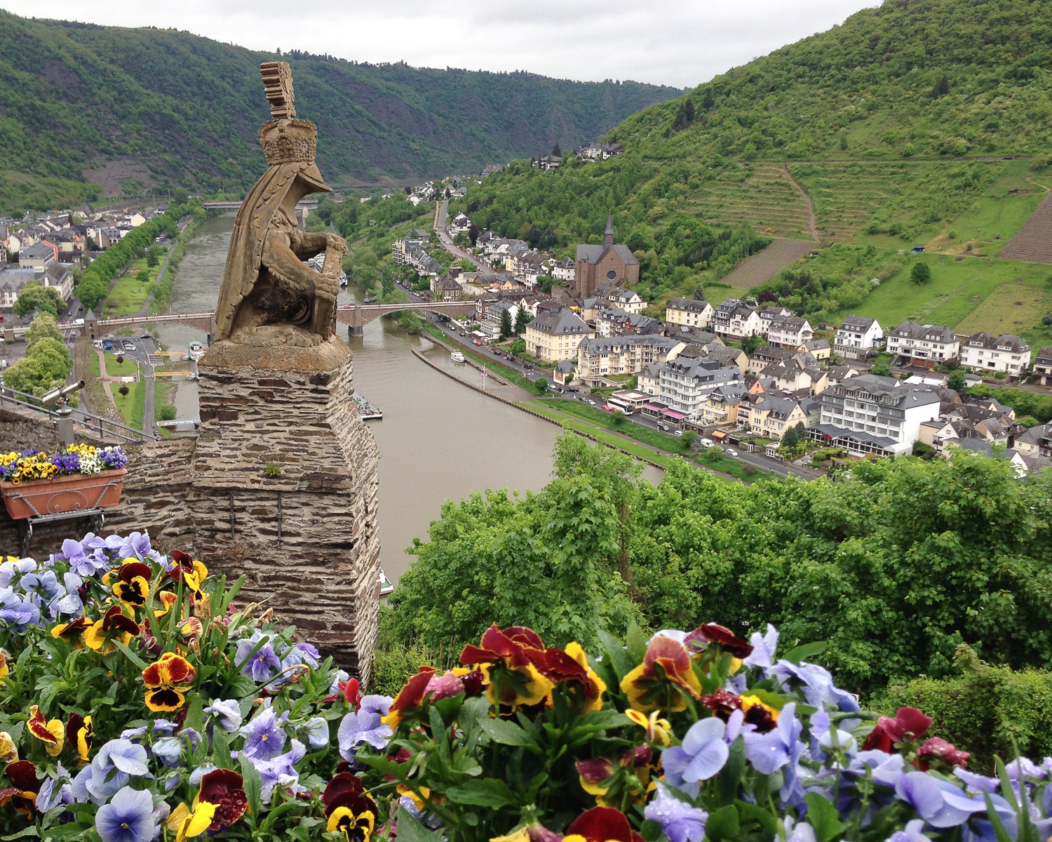 Cochem on our Rhine River Cruise Photo Heatheronhertravels.com