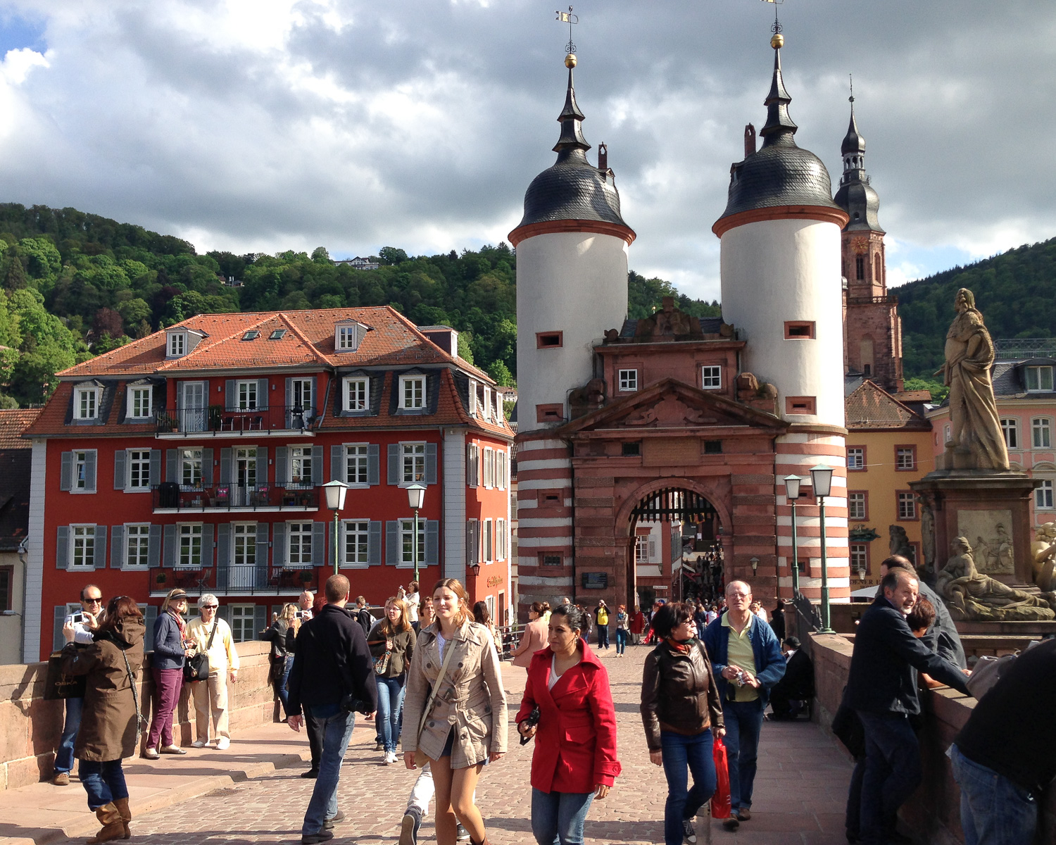 Heidelberg on our Rhine River Cruise Photo Heatheronhertravels.com