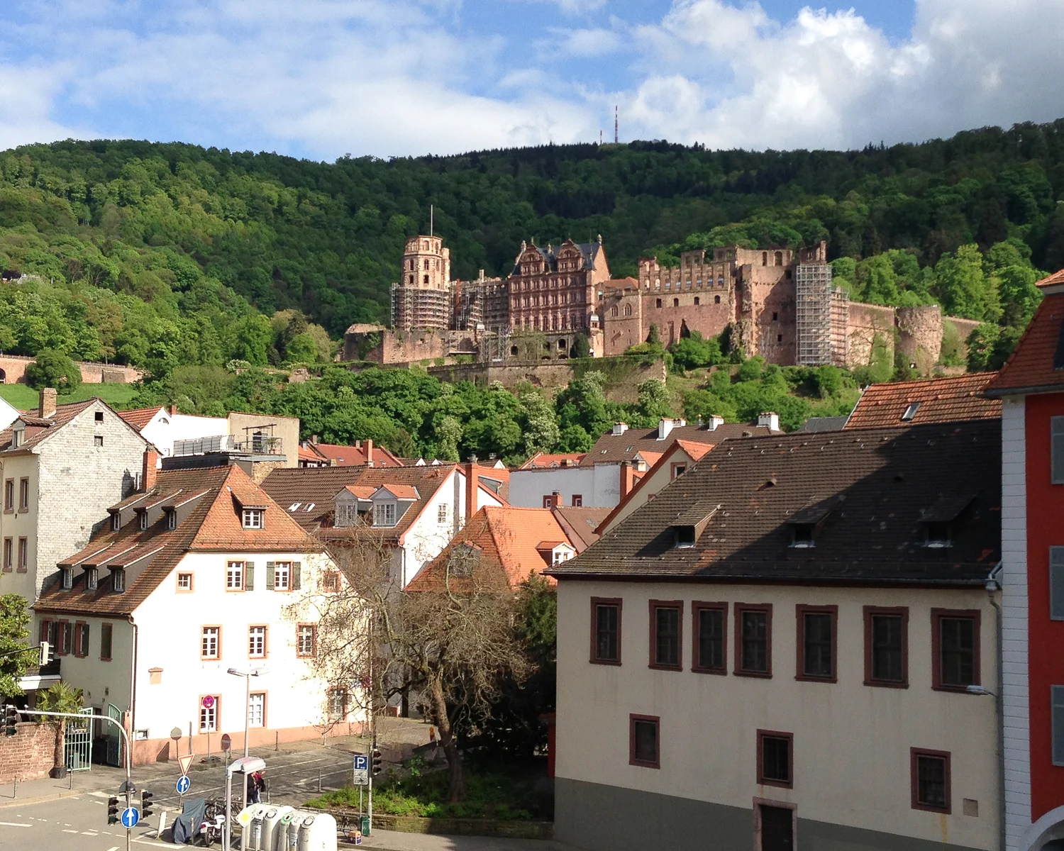 Heidelberg on our Rhine River Cruise Photo Heatheronhertravels.com