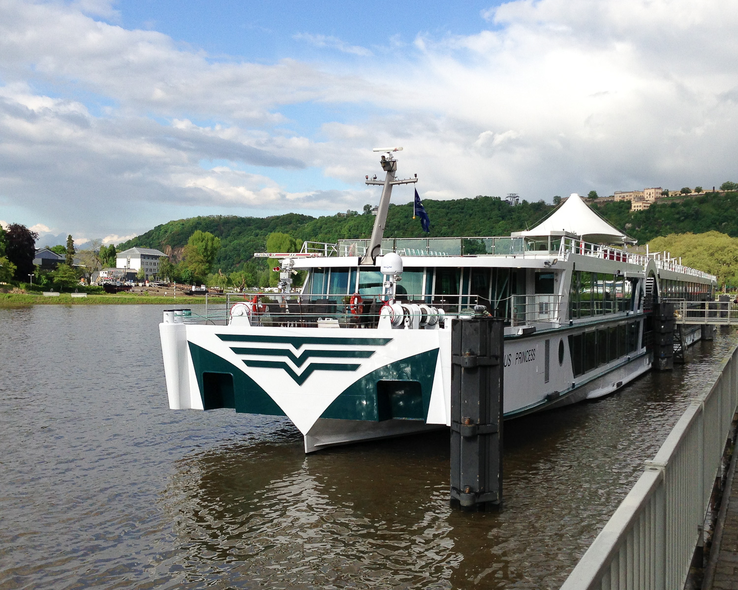 Koblenz on our Rhine River Cruise Photo Heatheronhertravels.com