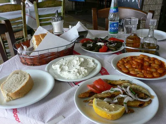 Mezze lunch in Zante town Photo: Heatheronhertravels.com