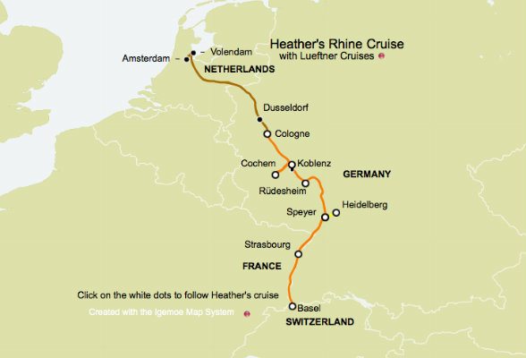 rhine river cruise location