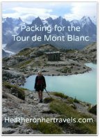FREE Tour de Mont Blanc Packing Guide