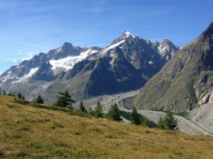 Tour de Mont Blanc above Val Veni between Courmayeur & Rifugio Elisabetta Photo: Heatheronhertravels.com