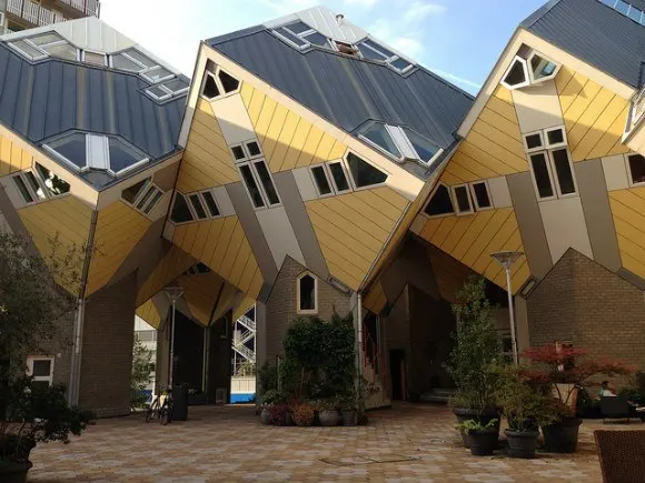 Rotterdam Cube houses - what to do in Rotterdam in one day Photo: Heatheronhertravels.com
