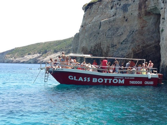 Boat trips Zante to the Blue Caves, Greece Photo: Heateronhertravels.com