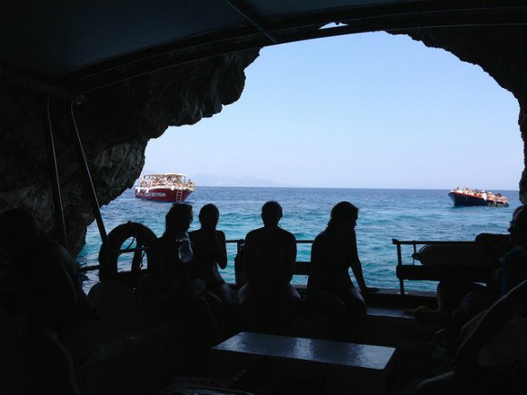 Zante Boat trip to the Blue Caves, Greece Photo: Heatheronhertravels.com