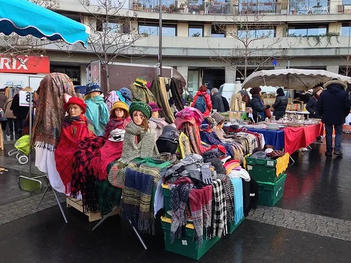 Flea Market at Marche d'Aligre in Paris Photo: Heatheronhertravels.com