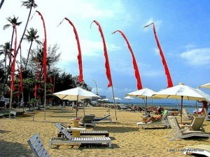 Upscale resort at Sanur on Bali's south coast Photo: LashWorldTour