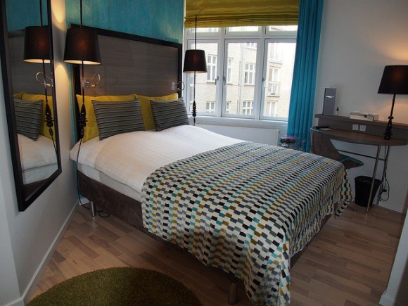 Cool Standard Single Room in the Andersen Hotel, Copenhagen Photo: Heatheronhertravels.com