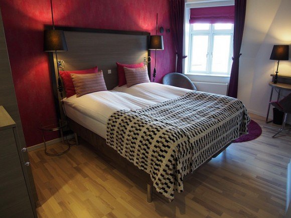 Cool Standard Double Room in the Andersen Hotel, Copenhagen Photo: Heatheronhertravels.com