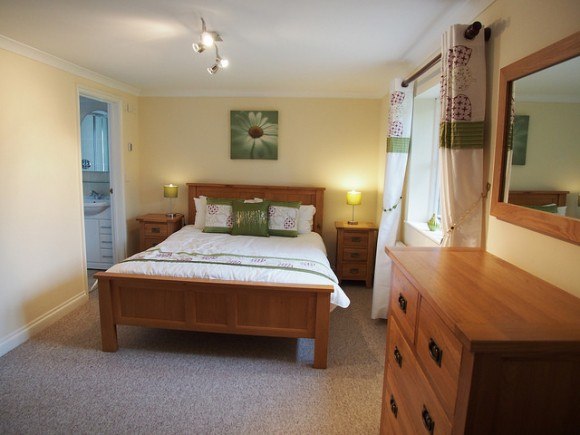 Bedroom at Beech Cottage, Penhaven Country Cottages in Devon