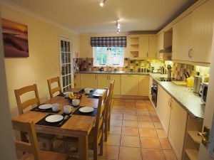Kitchen at Beech Cottage, Penhaven Country Cottages in Devon