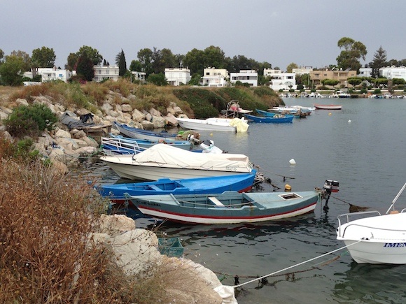 Boats in the Punic Port at Carthage Photo: Heatheronhertravels.com