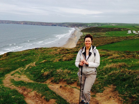 Overlooking Newgale beach in Pembrokeshire Photo: Heatheronhertravels.com