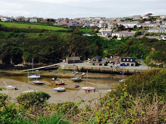 Looking down on Solva in Pembrokeshire Photo: Heatheronhertravels.com