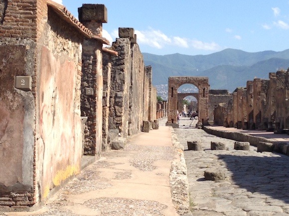 View of Pompeii Photo: Heatheronhertravels.com