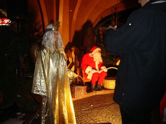 Father Christmas comes to Filzmoos