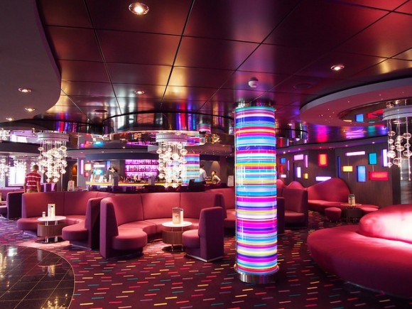 Purple Jazz Bar of MSC Splendida with MSC Cruises