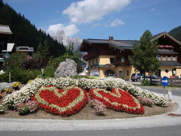 There's everything you need in the village centre at Filzmoos, Austria