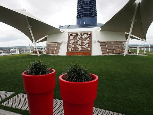 Lawn Club on Celebrity Eclipse Photo: Heatheronhertravels.com