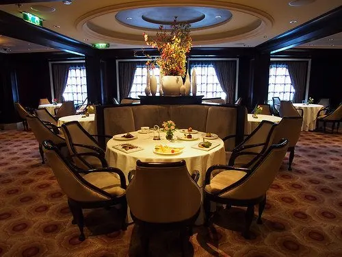 Murano restaurant for high end dining on Celebrity Eclipse Photo: Heatheronhertravels.com