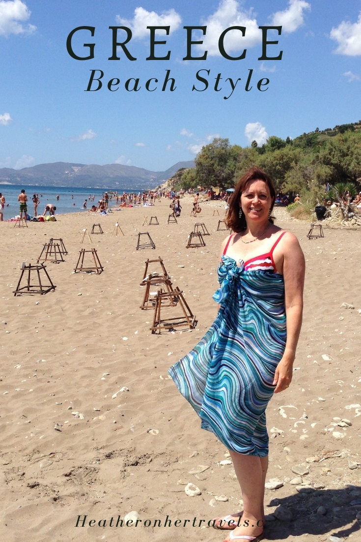 Walking Topless Beach