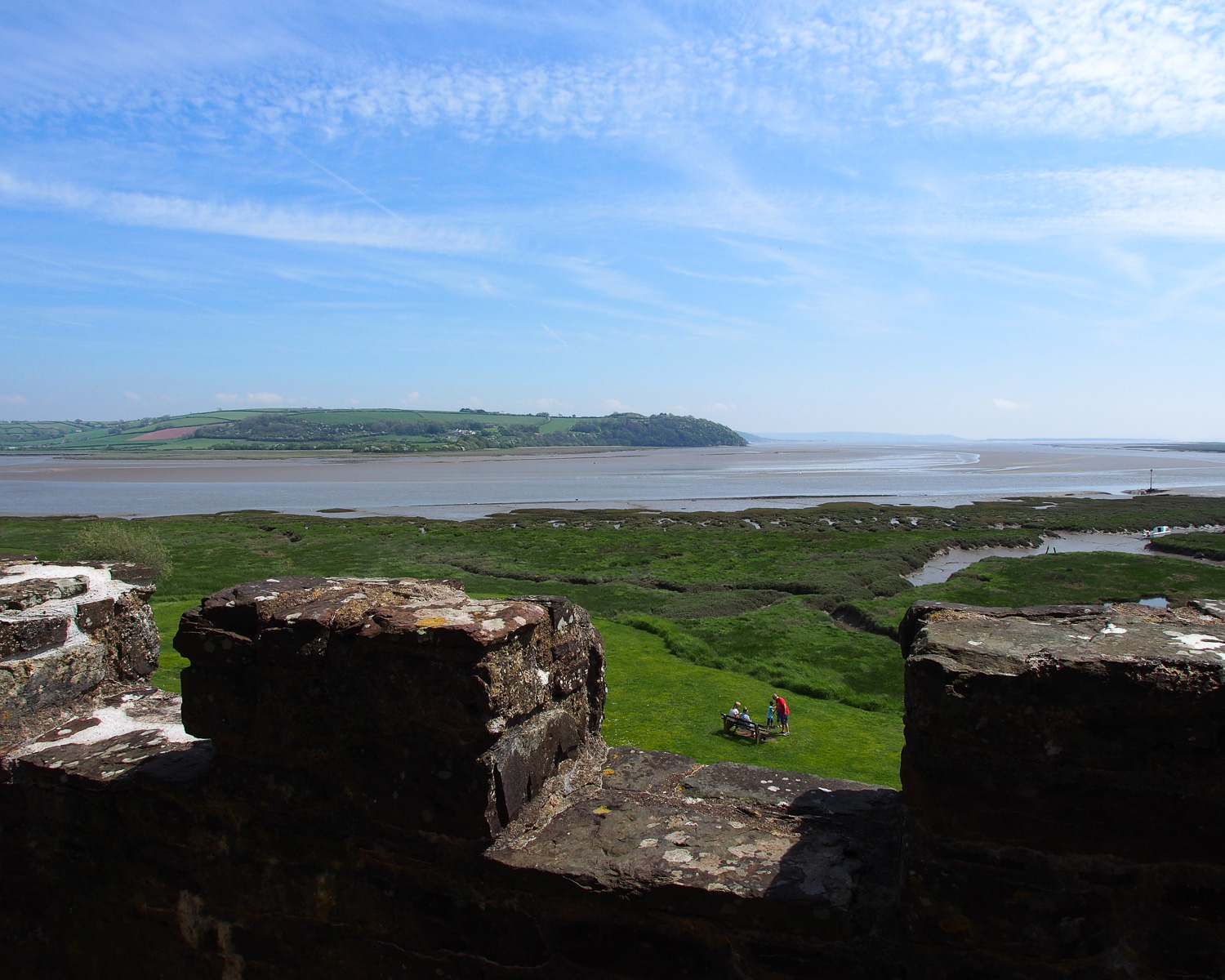 Laugharne castle Wales Photo Heatheronhertravels.com