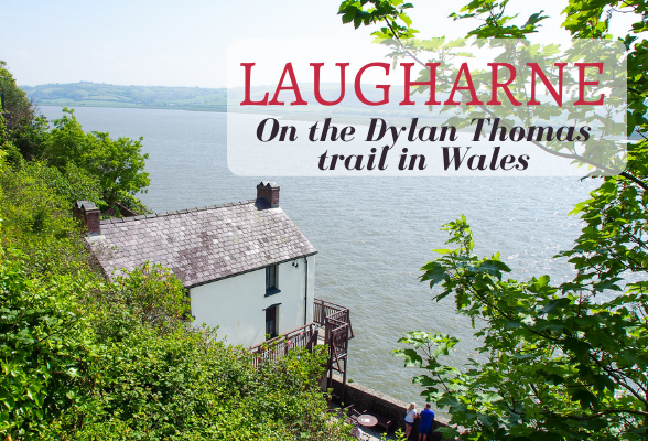 on the Dylan Thomas trail in Wales
