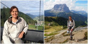 Climbing the Piccolo Cir Via Ferrata in Val Gardena, South Tyrol