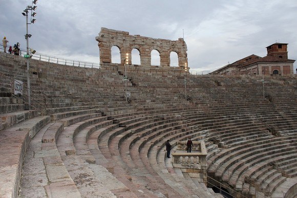 The Arena in Verona, Italy