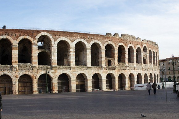 The Arena in Verona, Italy