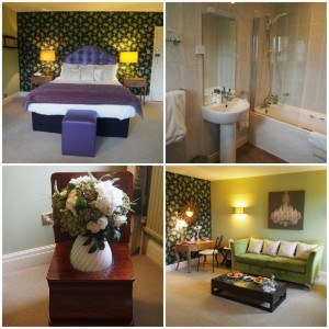 Lily of the valley room at Moorland Garden Hotel in Devon