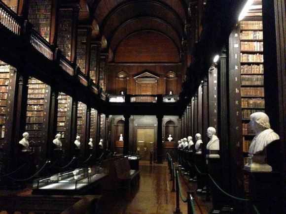 The Old Library at Trinity College, Dublin Photo: Heatheronhertravels.com