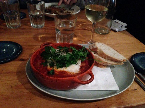 Cod, chickpea and chorizo cassoulet at Fallon and Byrne in Dublin Photo: Heatheronhertravels.com