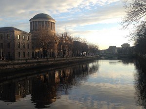 The Four Courts by the Liffey in Dublin Photo: Heatheronhertravels.com