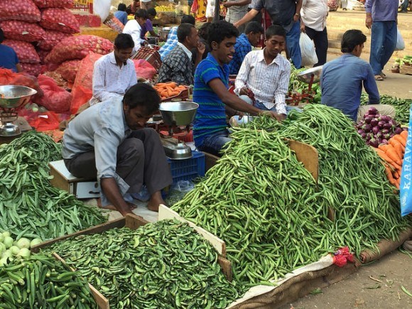 City Market (Krishnarajendra) in Bengaluru- Places to see in bangalore Photo: Heatheronhertravels.com