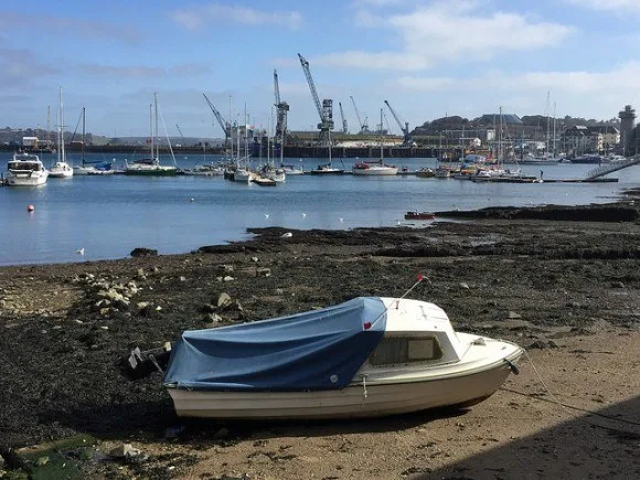 Falmouth which we visited on the ferry from St Mawes when staying with St Mawes Retreats Photo: Heatheronhertravels.com