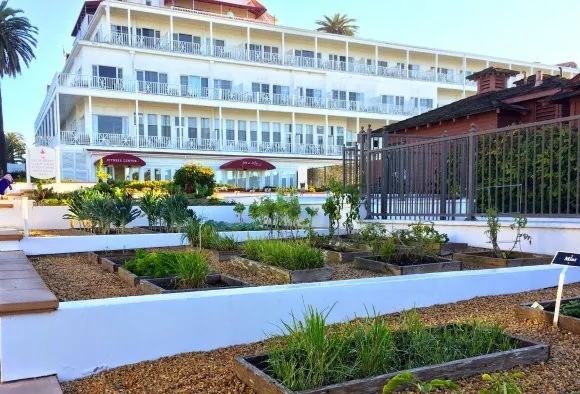 Gardens of Hotel del Coronado in San Diego