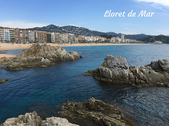 The Beach at Lloret de Mar, Costa Brava Photo: Heatheronhertravels.com