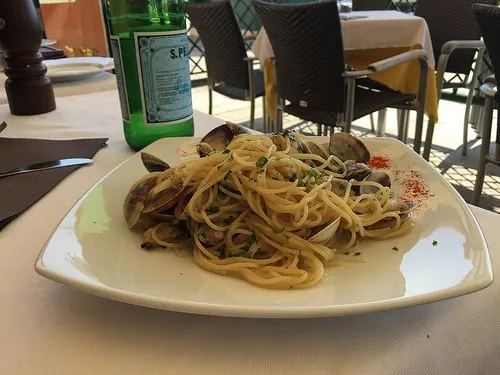 Linguine alle Vongole in Venice Photo: Heatheronhertravels.com